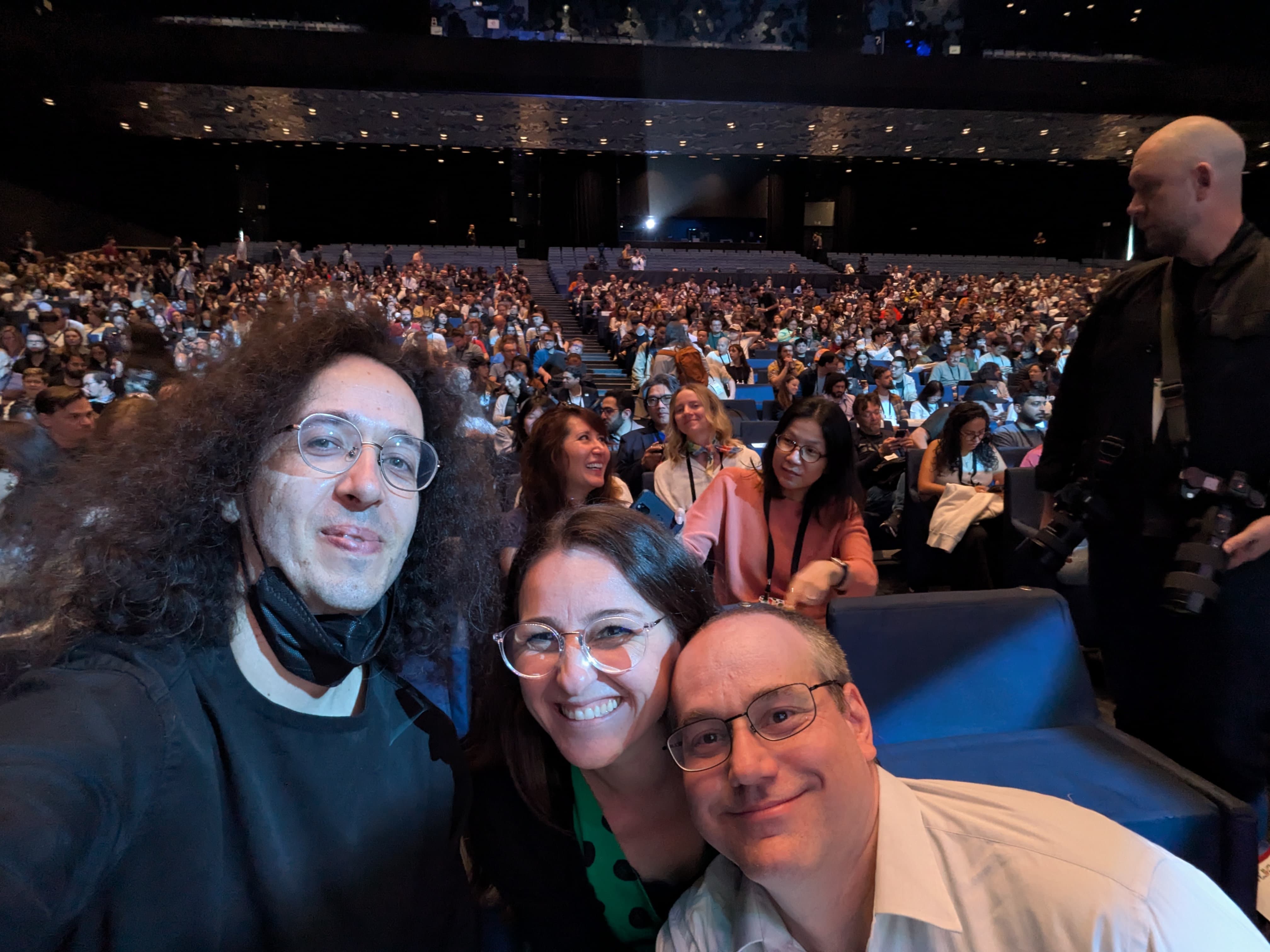 TPCs at the closing ceremony