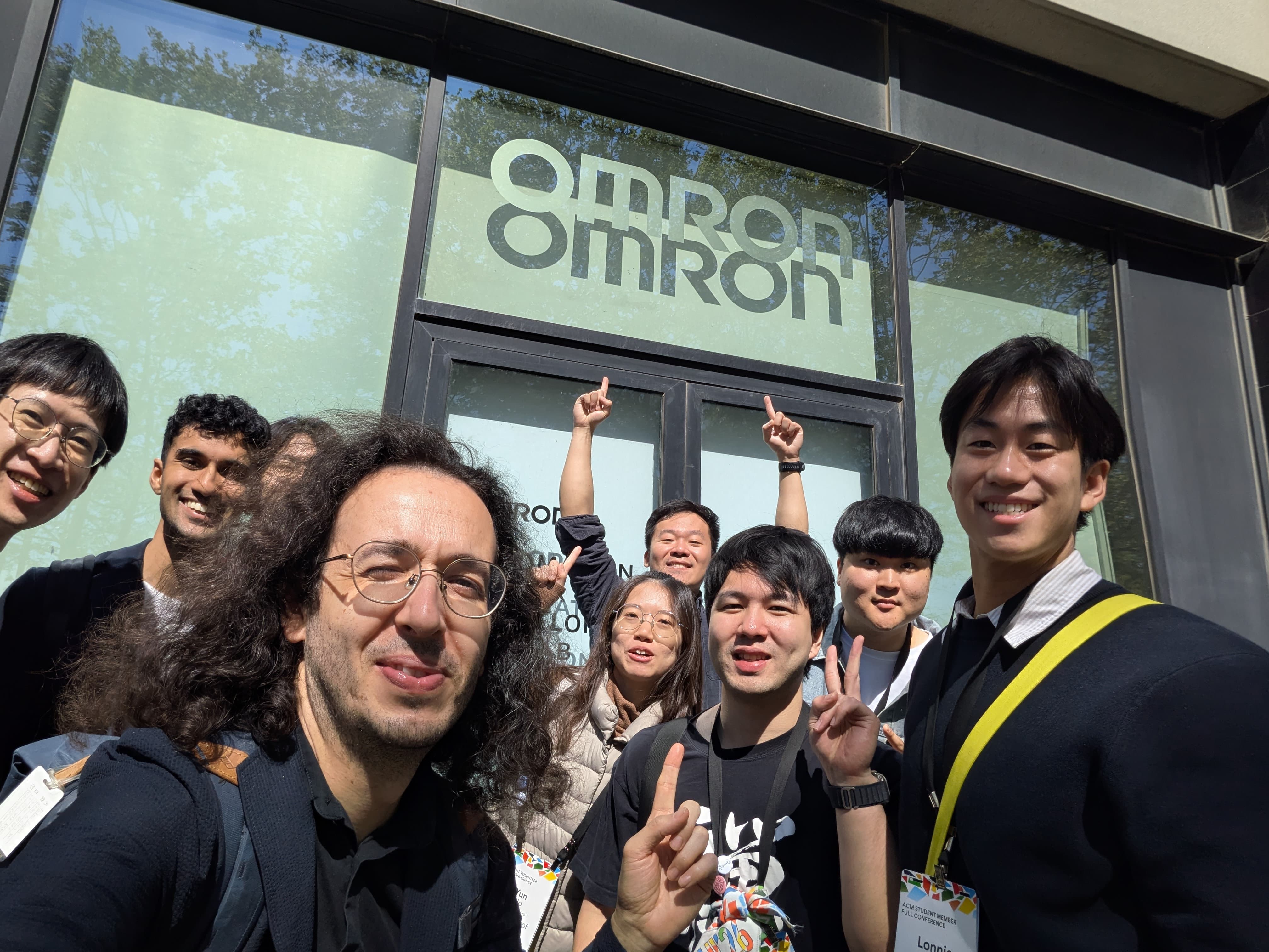 Our lab's group photo at CHI 2026